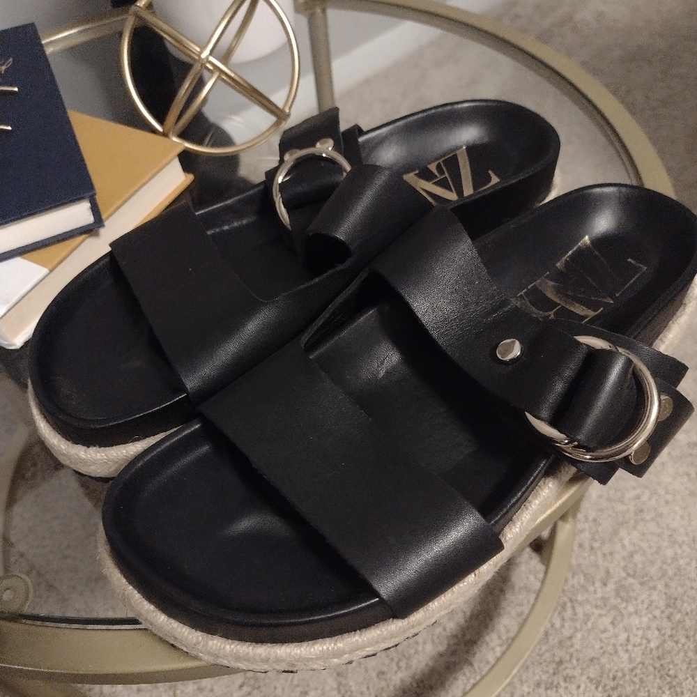 Zara espadrilles Black Sandals